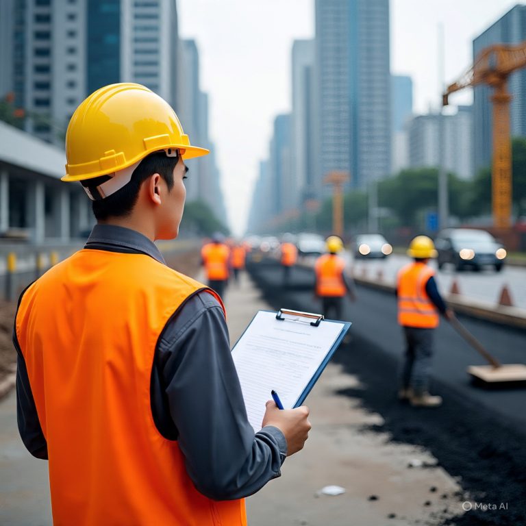Pengalaman Nyata Mahasiswa Teknik Sipil Magang di Perusahaan Aspal Jalan Jakarta