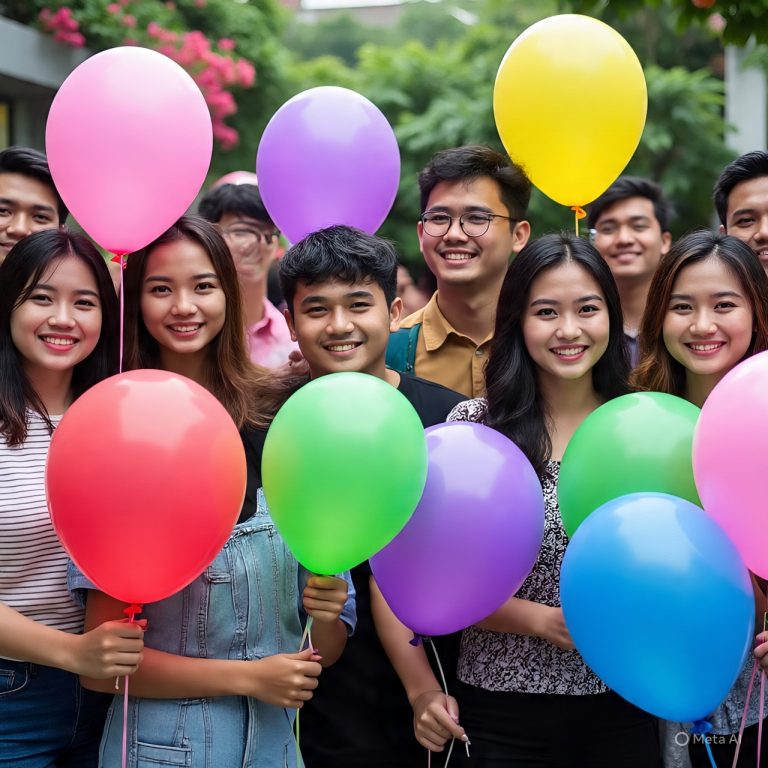 Serunya Balon dari Balonesia Menemani Event Mahasiswa Unsuma