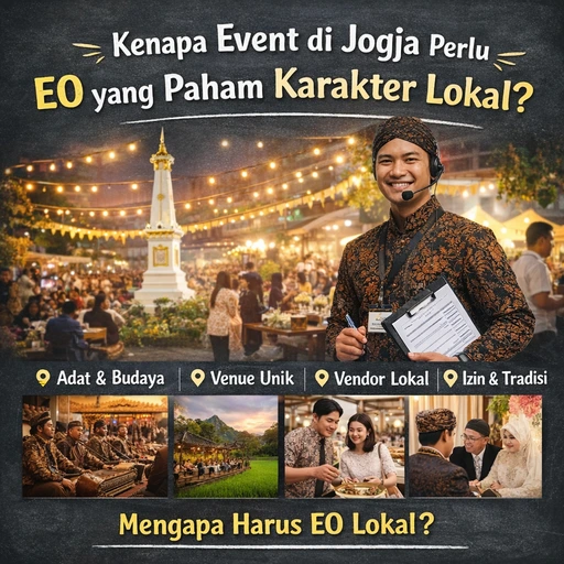 Fakta Mengejutkan Kenapa Event di Jogja Perlu EO yang Paham Karakter Lokal