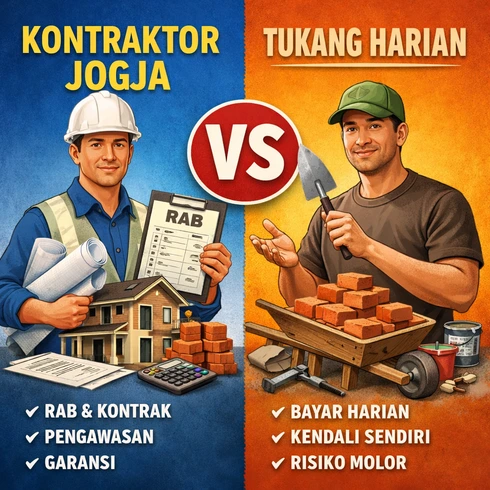 perbandingan harga kontraktor jogja